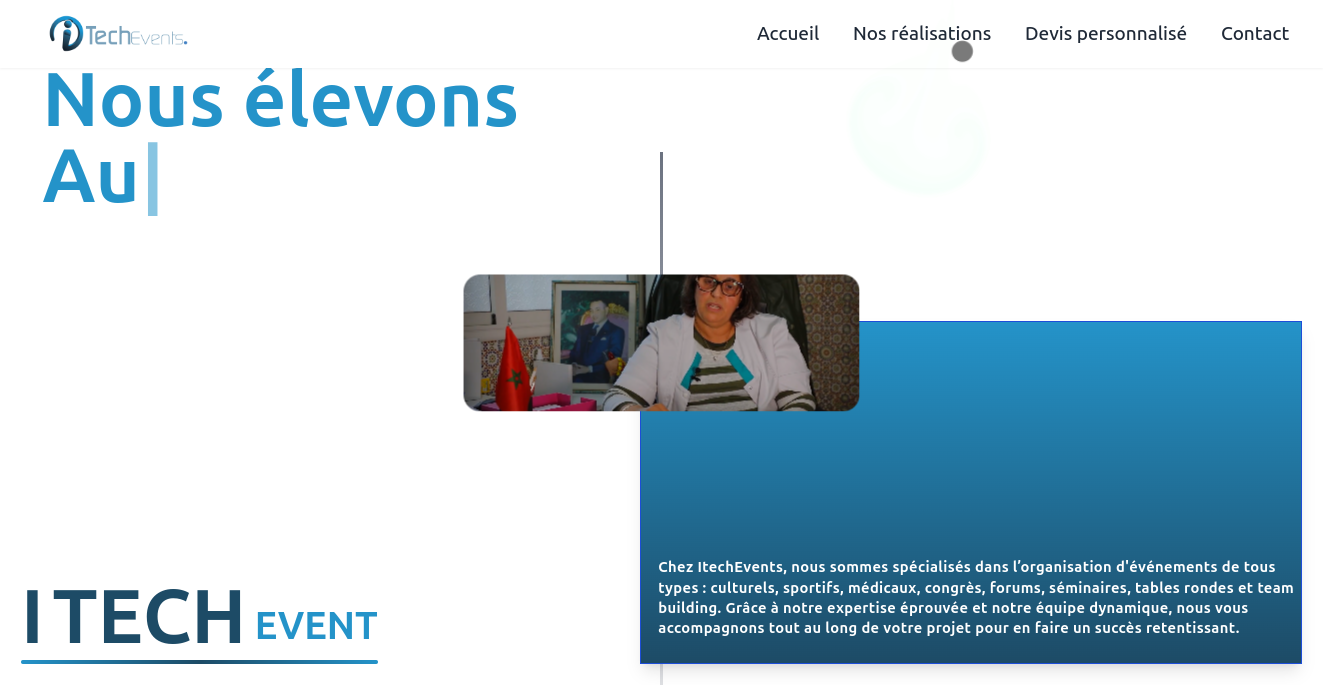 Grand Event Organisation au Maroc